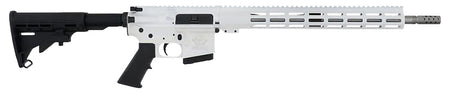 Great Lakes Firearms GL15350SSWHT16 GLFA 350 Legend 5+1 18" Stainless Threaded Barrel, White Cerakote Picatinny Rail Aluminum Receiver, M-LOK Handguard Black Synthetic Stock, Mil-spec Polymer Grip