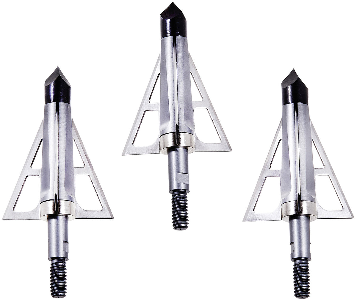 Allen 14694 CX Terminus Broadhead Stainless Steel Blades Silver 3 Pack