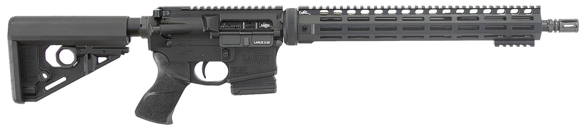 Larue Tactical LT1555616MLOKLC LT15 MLOK 5.56 10+1 16" Stealth Barrel Black Right Hand