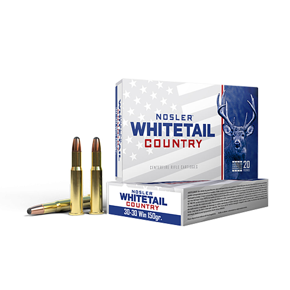 Nosler .30-30 Winchester Whitetail Country 150gr JSP Ammo