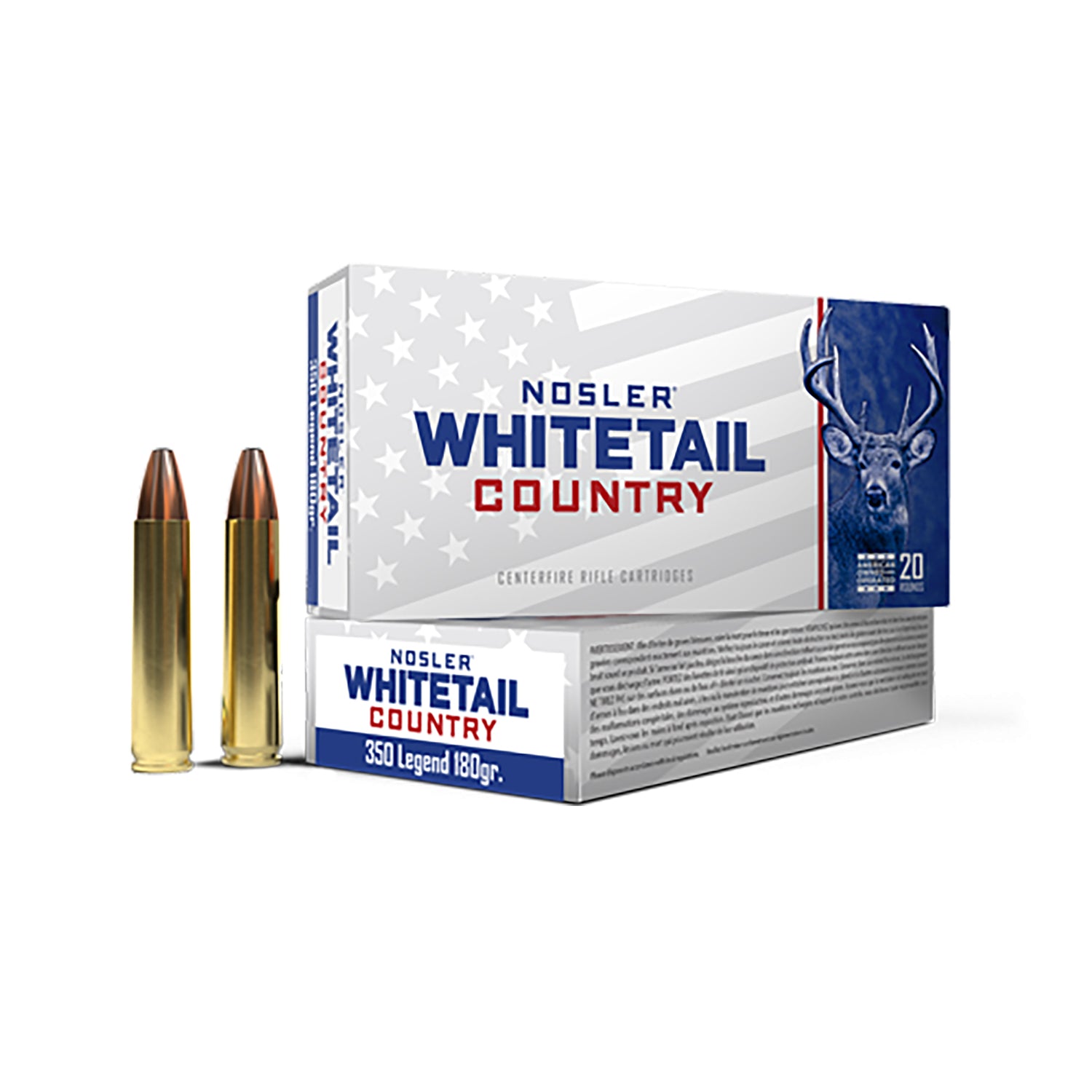 Nosler .350 Legend  180gr JSP Ammo