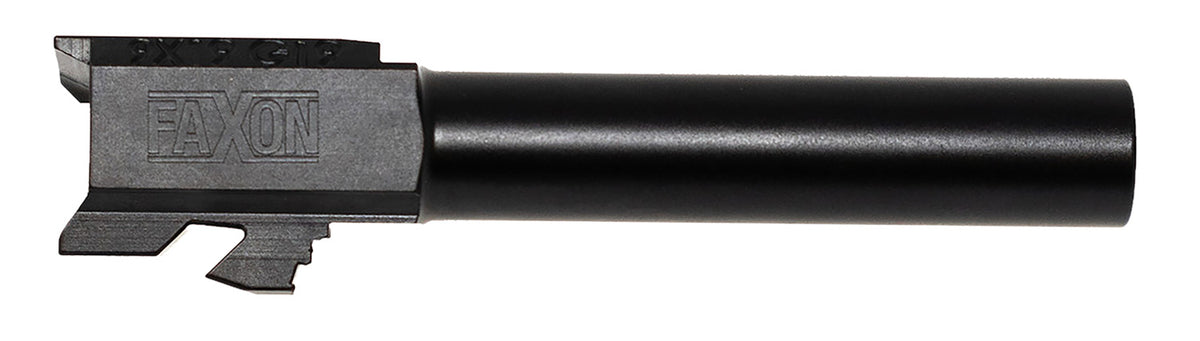 Faxon Firearms GA910N19NGQ-N Duty Series 9mm Fits Glock 19 Gen2-5 4150 Steel