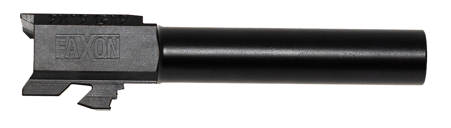 Faxon Firearms GA910N19NGQ-N Duty Series 9mm Fits Glock 19 Gen2-5 4150 Steel