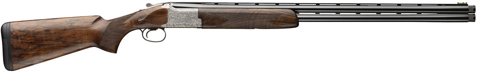 Browning 018367302 Citori Laredo 12 Gauge Break Open 3" 2rd 32" Gloss Blued Over/Under Vent Rib Barrel, Engraved Silver Nitride Engraved Steel Receiver, Checkered Turkish Walnut Stock