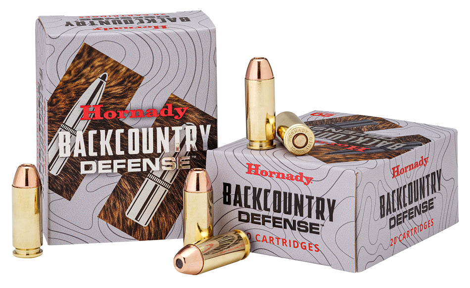 Hornady 10mm Auto Backcountry 200gr JHP Ammo