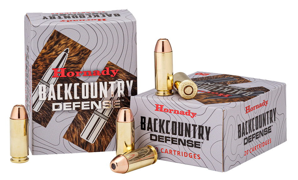 Hornady .500 S&W Mag BACKCOUNTRY DEFENSE 500gr JSP Ammo