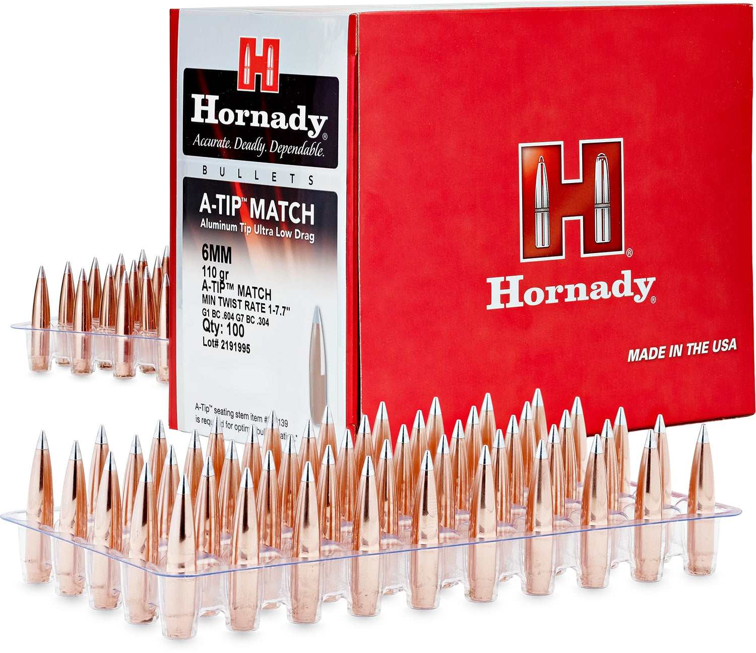 HORN BLT 6MM .243 110GR A-TIP MATCH 500/6
