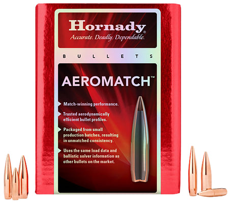 Hornady 227711 22Cal .224 69gr Hollow Point Boat Tail 500 Per Box/6 Case