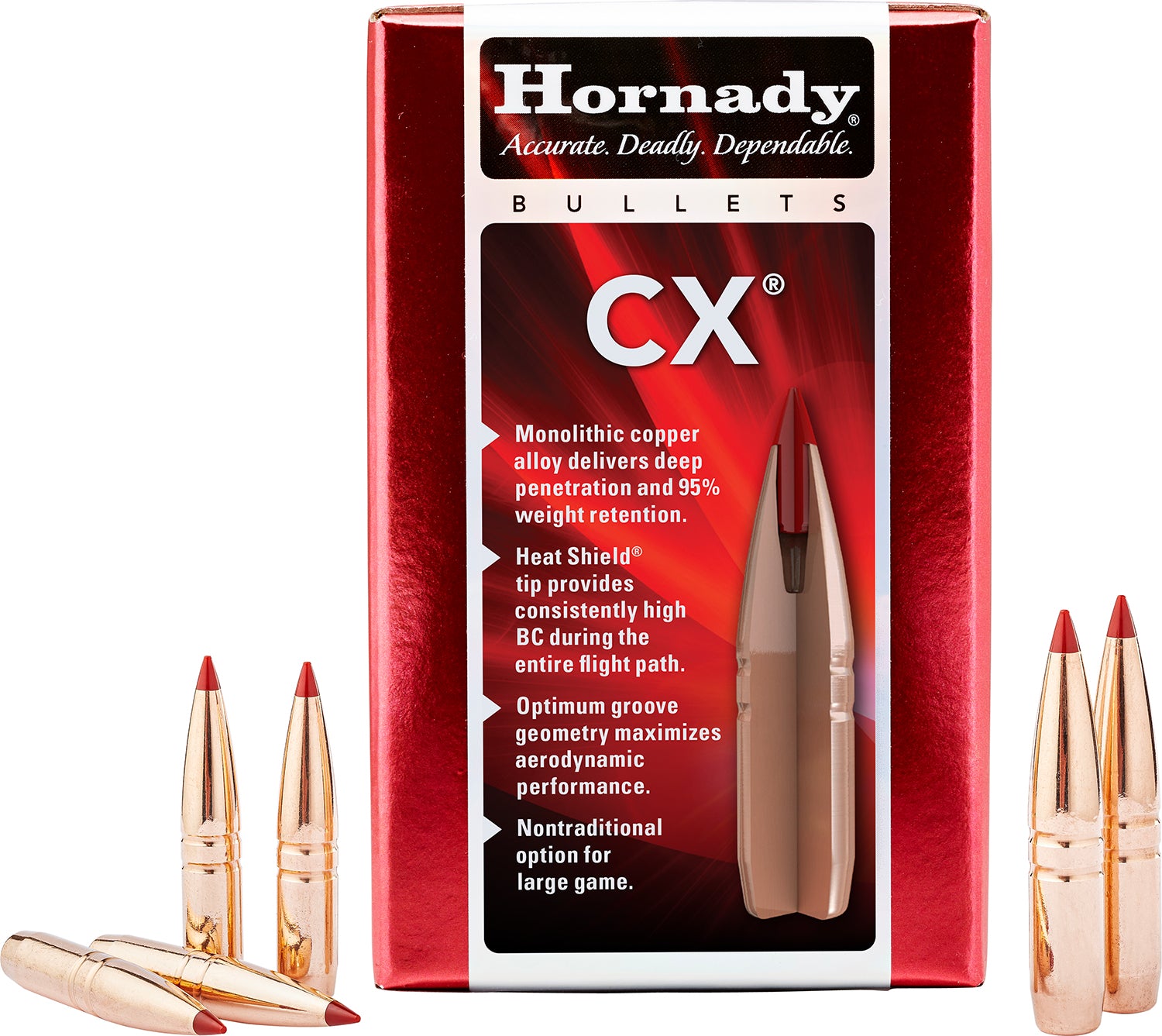 HORN BLT CX 6.5MM .264 90GR 50/25