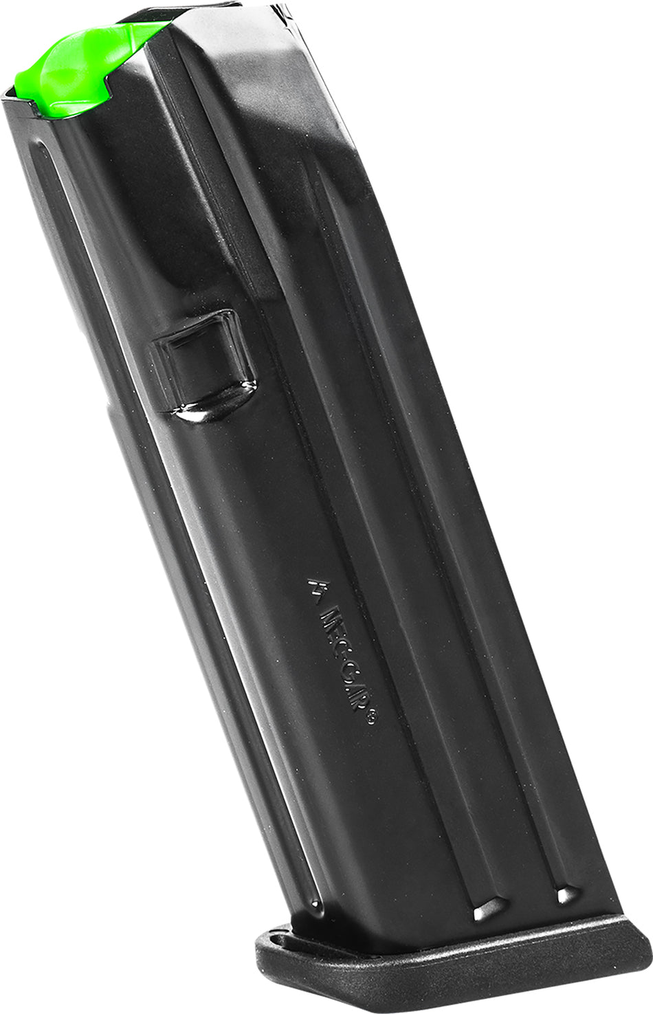 Mec-Gar MGG171800A 18rd 9mm Fits Glock 17 Black Steel/Polymer