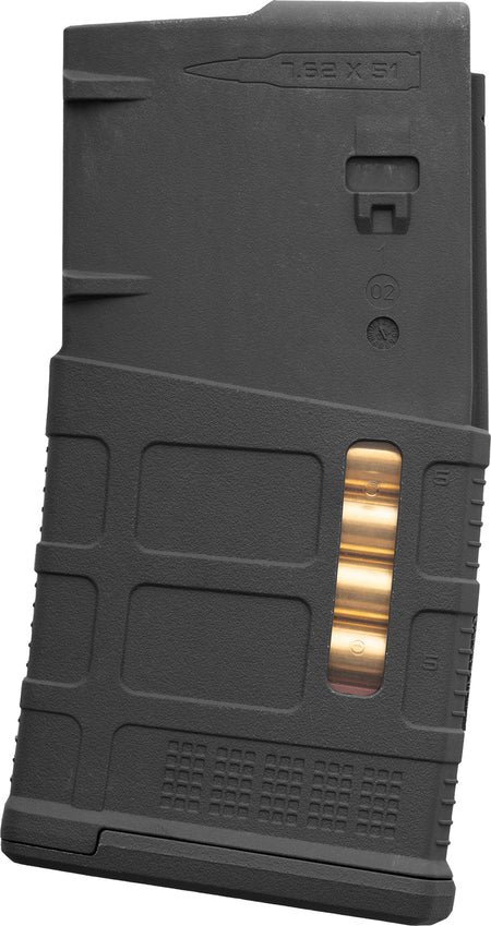 Magpul MAG1429BLK PMAG GEN M3 20rd Fits AR10/M110/SR25 Black