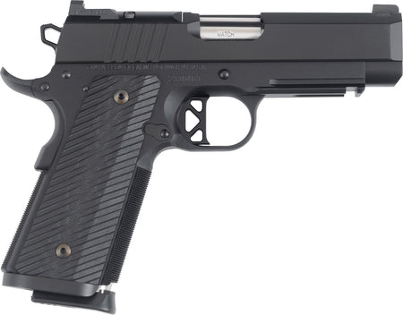 Dan Wesson 017979mm Luger 10+1 4" Stainless Black G10 Grip