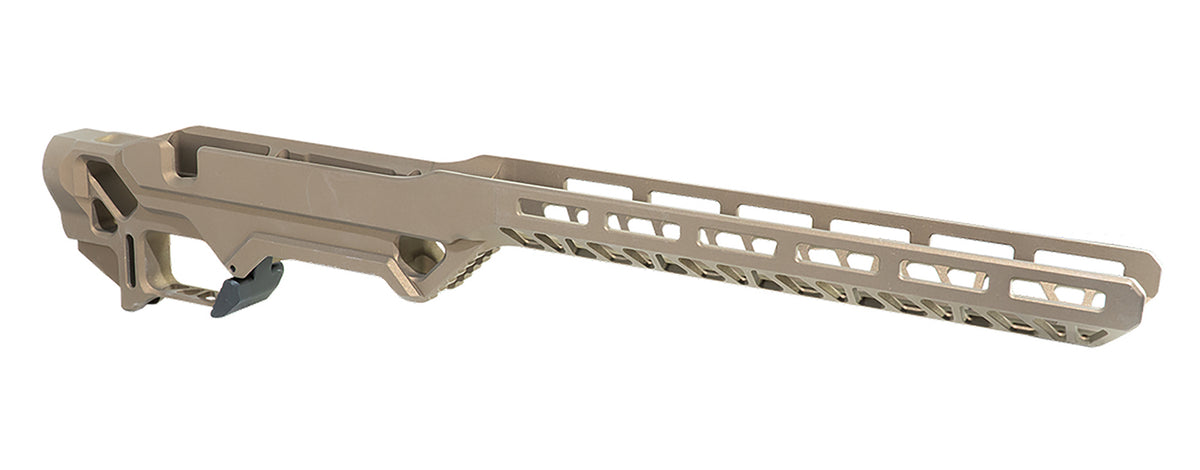 Timber Creek Outdoors ERCR7SABB Enforcer Rifle Chassis Burnt Bronze Aluminum SA Rem700 Action Right