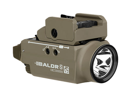 Olightstore Usa Inc BALDRS Baldr S BL Flat Dark Earth 800 Lumens 130 Meters Beam
