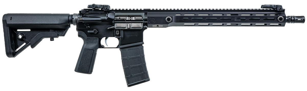 Watchtower Firearms RDR55616BLK Raider 5.56 NATO 30+1 Black Nitride Threaded Barrel, Hard Coat Anodized Aluminum Receiver, Black Polymer Stock