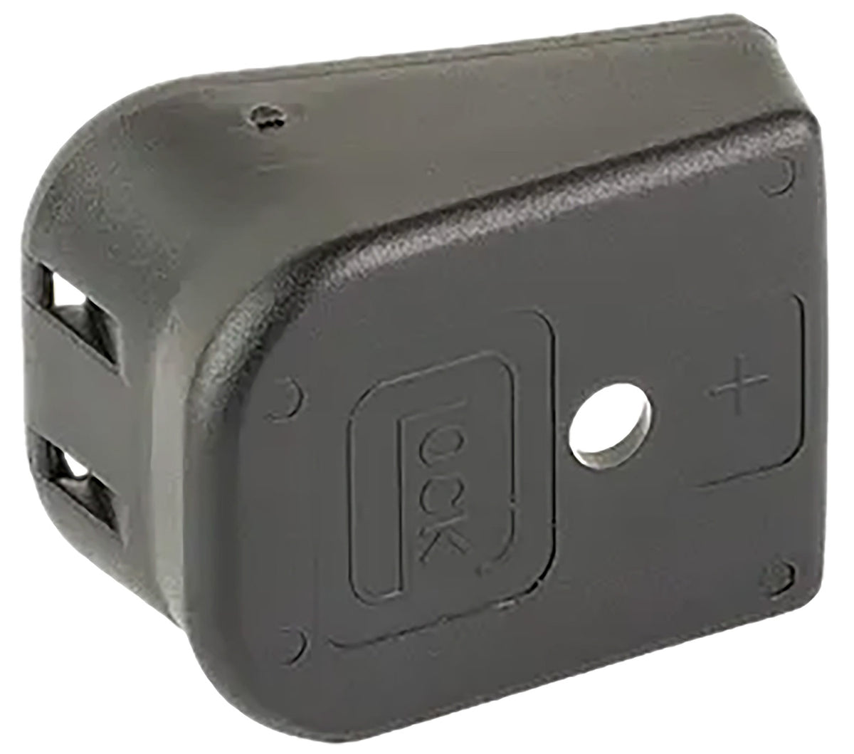 Glock 50975 Floor Plate Extended 9mm/40S&W/357Sig/45ACP Black Polymer
