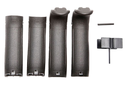 Glock 30819 Backstrap/Beavertail Set Compatible w/ Glock 20/21/40/41 Black Polymer