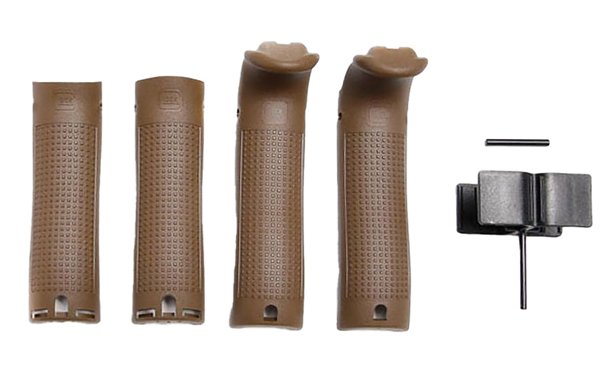 Glock 30864 Backstrap/Beavertail Set Dark Earth Polymer