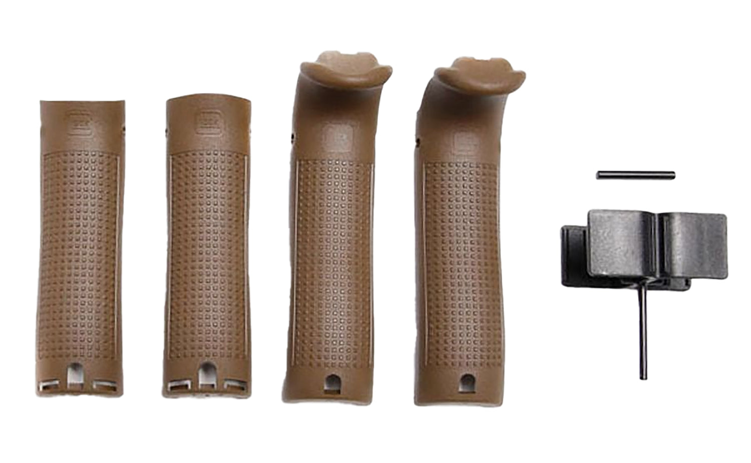 Glock 30864 Backstrap/Beavertail Set Dark Earth Polymer