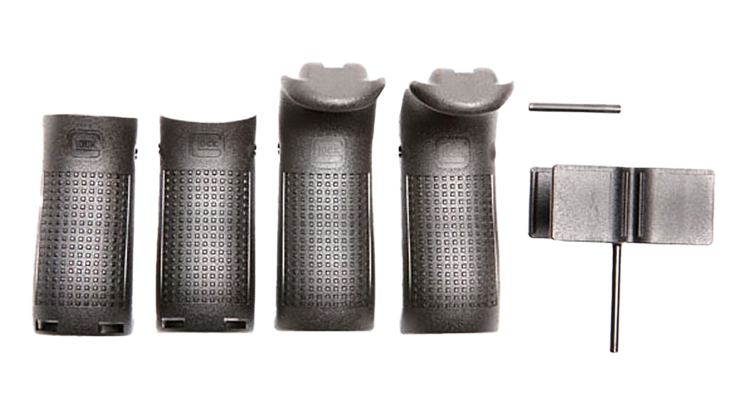 Glock 30821 Backstrap/Beavertail Set Black Polymer