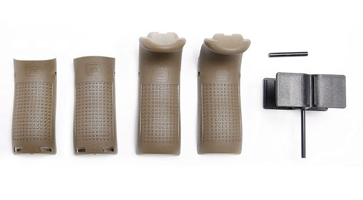 Glock 30957 Backstrap/Beavertail Set OD Green Polymer