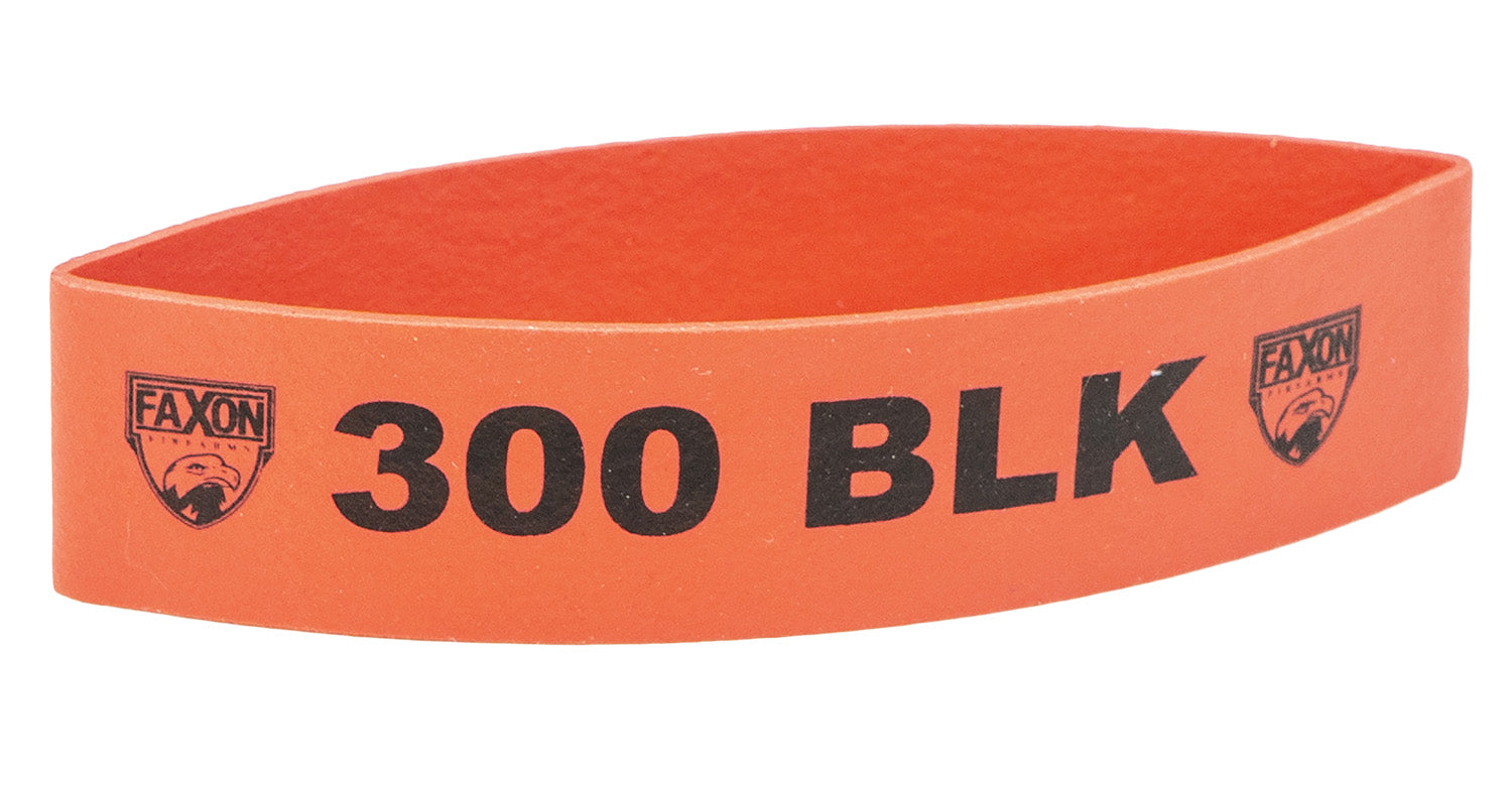 Faxon Firearms FX300MB Magazine Marker Bands 300 Blackout Fits AR-15 Red Silicone 10 Pack