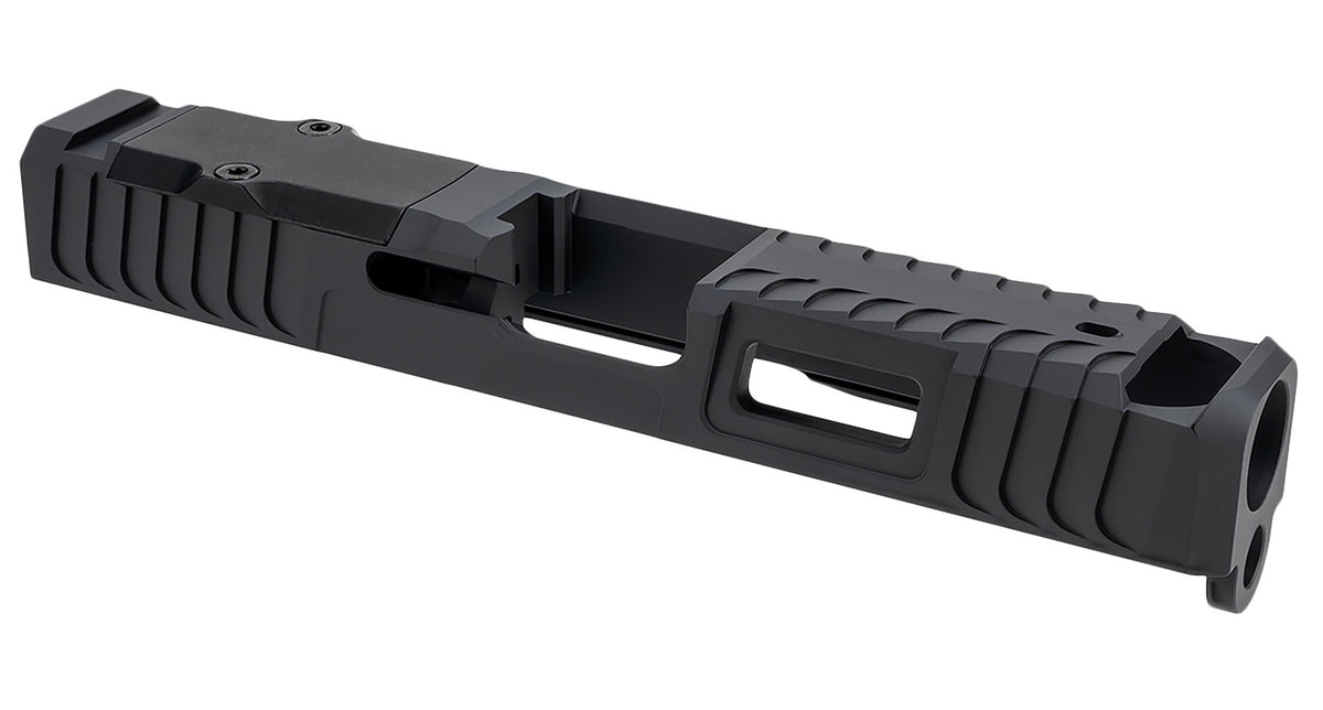 Zaffiri Precision ZPS.B.19.BLK ZPS.IBS Custom Slide Fits Glock 19 Gen 3 Black 17-4 Stainless Steel