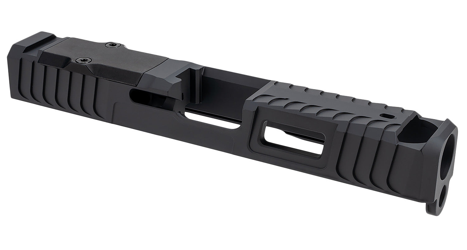 Zaffiri Precision ZPS.B.19.BLK ZPS.IBS Custom Slide Fits Glock 19 Gen 3 Black 17-4 Stainless Steel