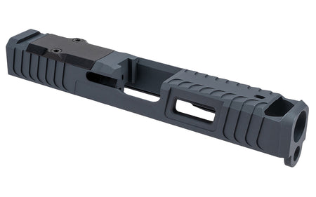 Zaffiri Precision ZPS.B.19.SG ZPS.IBS Custom Slide Fits Glock 19 Gen 3 Sniper Gray 17-4 Stainless Steel