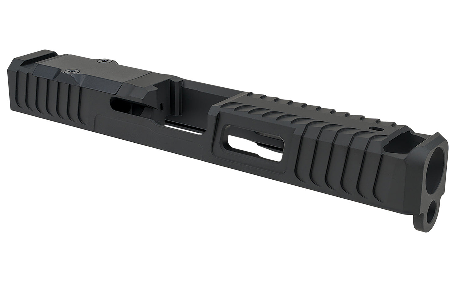 Zaffiri Precision ZPS.B.17.BLK ZPS.IBS Custom Slide Fits Glock 17 Gen 3 Black 17-4 Stainless Steel