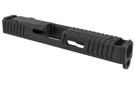 Zaffiri Precision ZPS.B.17.BLK ZPS.IBS Custom Slide Fits Glock 17 Gen 3 Black 17-4 Stainless Steel