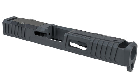 Zaffiri Precision ZPS.B.17.SG ZPS.IBS Custom Slide Fits Glock 17 Gen 3 Sniper Gray 17-4 Stainless Steel