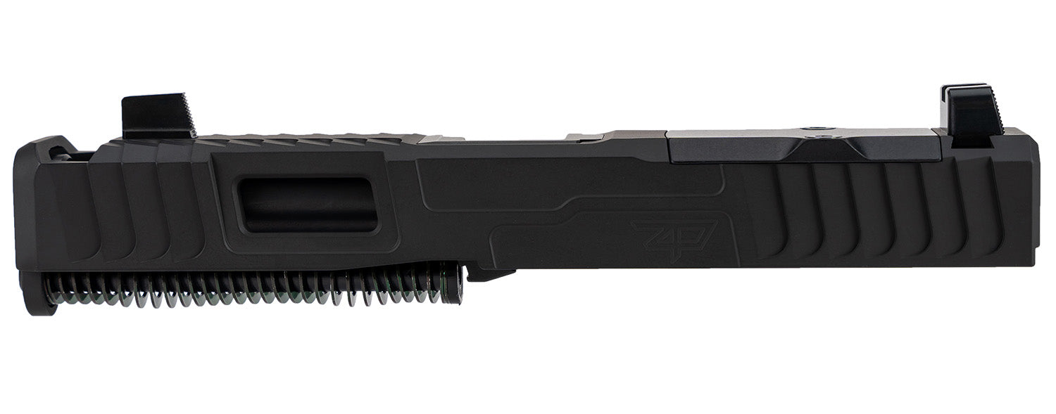 Zaffiri Precision ZPS.B.19.BLK.CU Complete Upper 9mm Black Nitride Stainless Steel