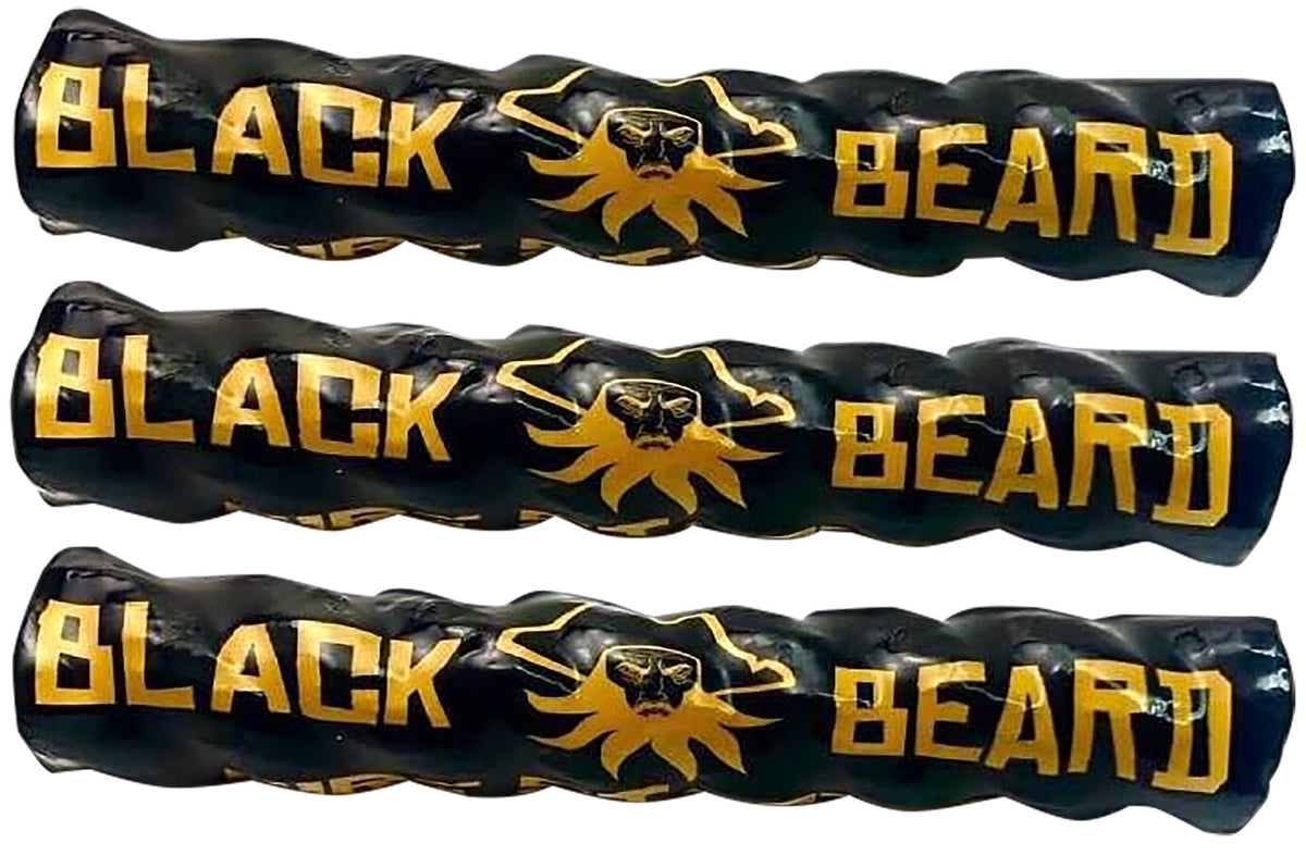 Black Beard Fire Starters 3PACK Fire Rope Black 3 Pack