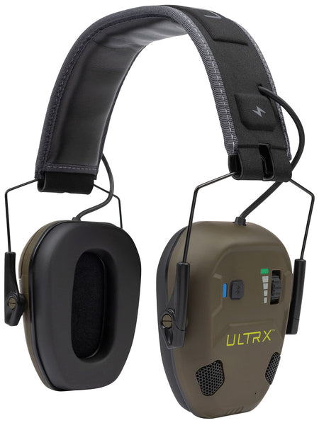 Allen 4170 Bionic Fuse Earmuff Over the Head Flat Dark Earth Bluetooth Enabled