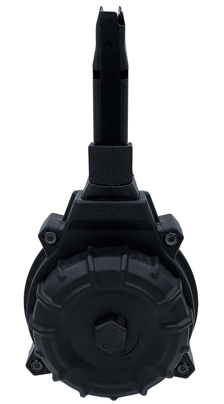 ProMag DRMA110 50rd Drum 9mm Fits Shadow Systems CP920 Black DuPont Zytel Polymer