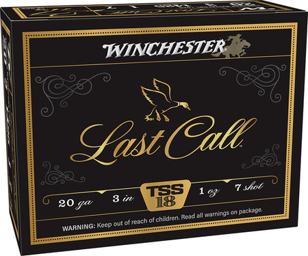 Winchester LAST CALL 20 Gauge 3 in 1 oz #7