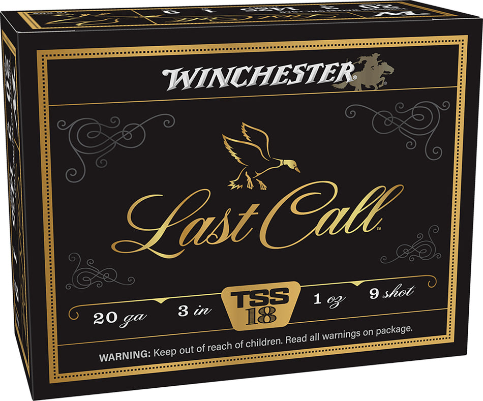 Winchester LAST CALL 20 Gauge 3 in 1 oz #9