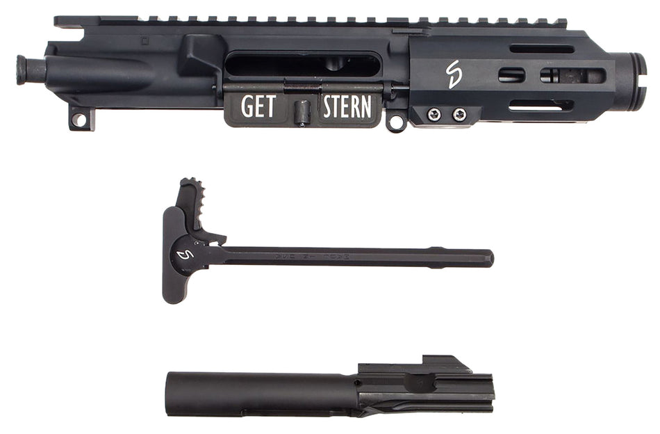 Stern Defense 015SD4INCHMOD4MLOK4INC MOD4 Upper 9mm 4in BBL MLOK Rail