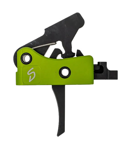 Stern Defense 009H2SD1M H2S Drop In Trigger Green Fits AR10/AR15