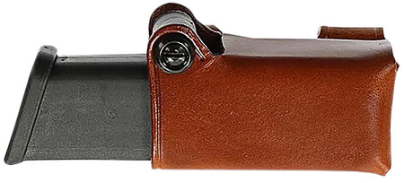 Galco HMC22 HMC Mag Carrier Horizontal Tan Steerhide Fits Sig Sauer P229/S&W M&P ShieldX Ambidextrous