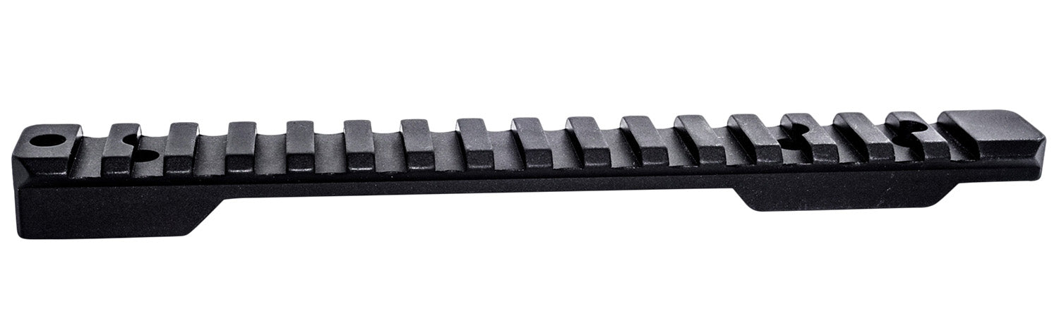 Weatherby P00252705 Picatinny Rail Black Hardcoat Anodized Alloy Fits Weatherby Mark V Magnum 9-Lug Action