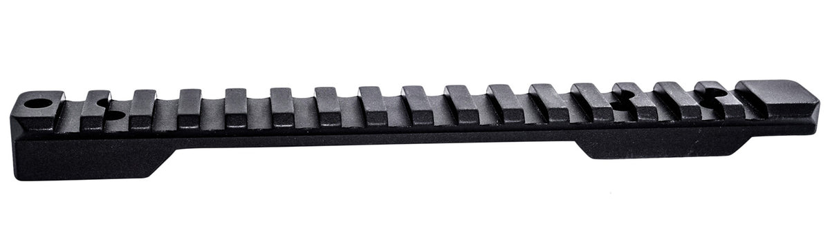 Weatherby PL0252150 Picatinny Rail Peak 44 Black Weatherby Mark V Picatinny Rail/Weaver Mount Long Action