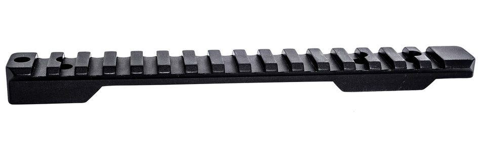 Weatherby PL0252150 Picatinny Rail Peak 44 Black Weatherby Mark V Picatinny Rail/Weaver Mount Long Action