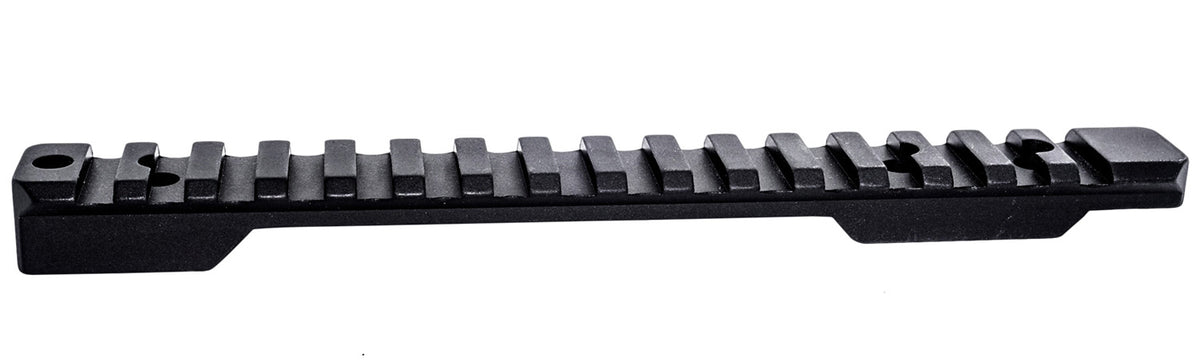 Weatherby PS0252150 Picatinny Rail Peak 44 Black Weatherby Mark V Picatinny Rail/Weaver Mount Short Action
