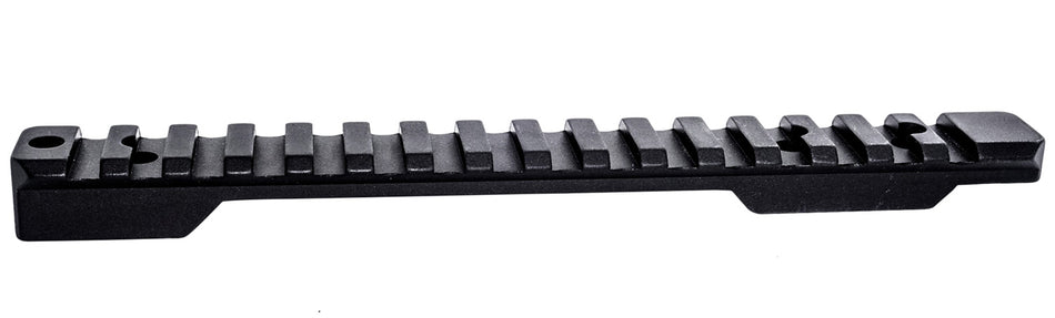 Weatherby PS0252150 Picatinny Rail Peak 44 Black Weatherby Mark V Picatinny Rail/Weaver Mount Short Action