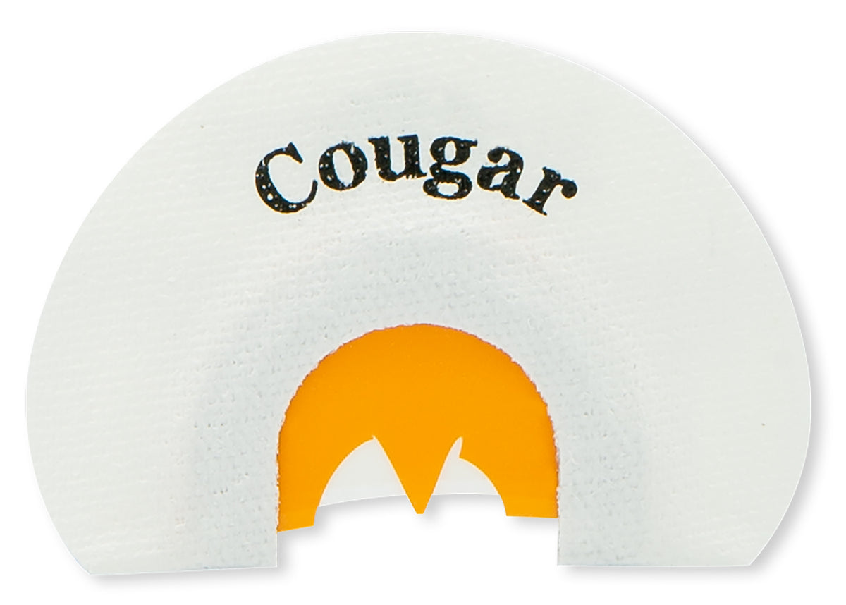 Rolling Thunder Game Call TC004-COUG Cougar Diaphragm Call 3 Reed Bat Wing Cut Attracts Turkey Species