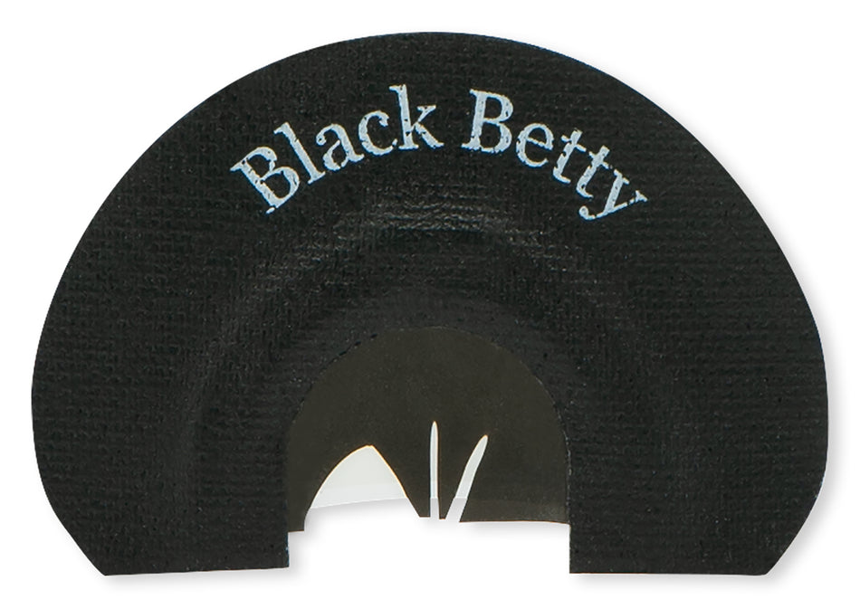 Rolling Thunder Game Call TC008-BB Black Betty Diaphragm Call 3 Reed Snake Tongue Cut Attracts Turkey Species