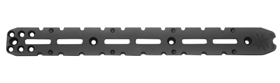 Seekins Precision 0011700171-F ARCA Rail 6 Slot M-LOK Black 6061-T6 Aluminum 13.63" Long