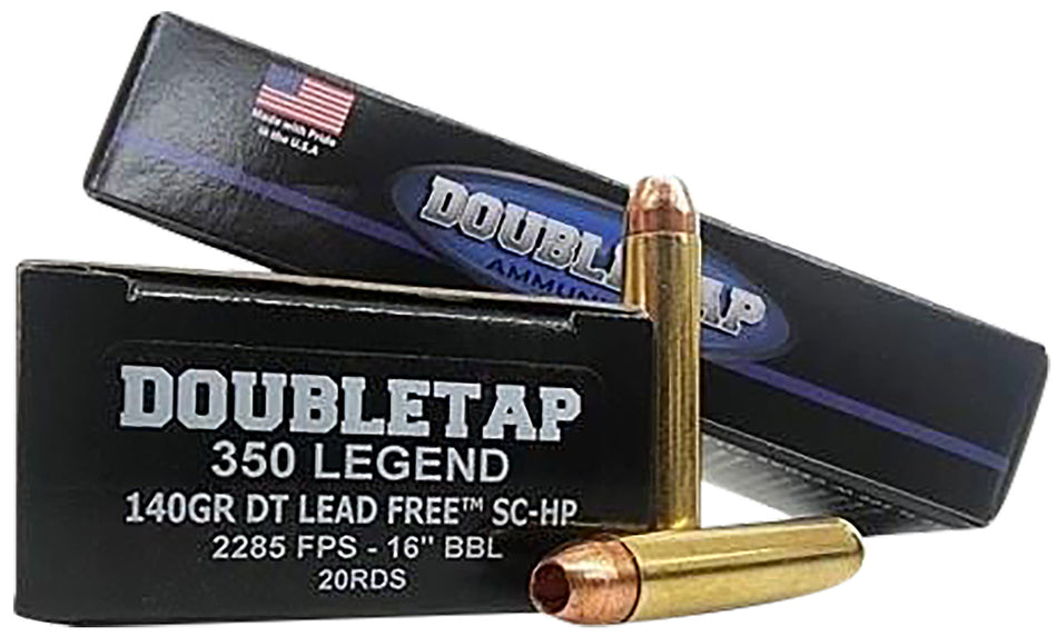 DoubleTap .350 Legend Hollow Point 140gr CSHP Ammo